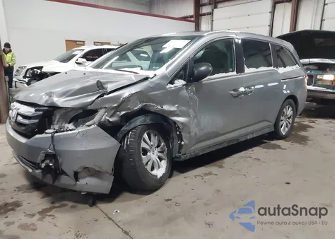 2016 Honda Odyssey Ex-L из США, поврежденный, VIN 5FNRL5H66GB091811